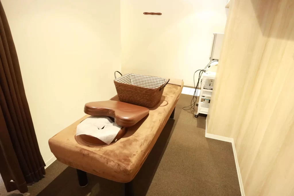 こもれび鍼灸整骨院の施術スペース